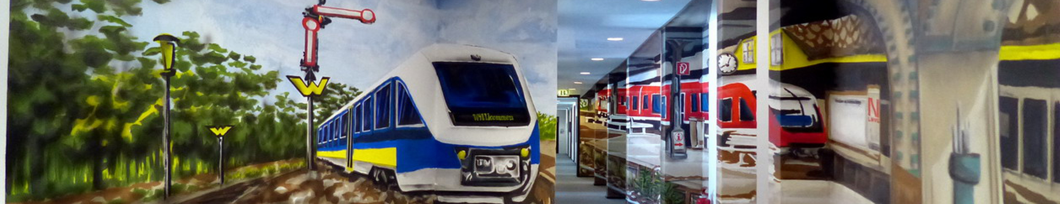 Kunst im Eingangsbereich der LNVG von Joy Lohmann