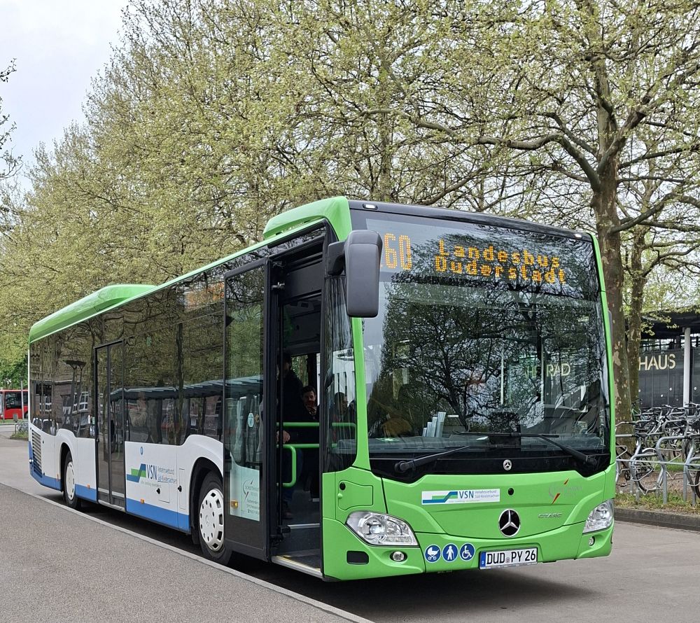 Bild der Landesbuslinie 160 von G&ouml;ttingen nach Duderstadt